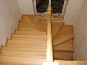 Dokončanje kovinskega stopnišča z lesom: obložimo ga z lastnimi rokami